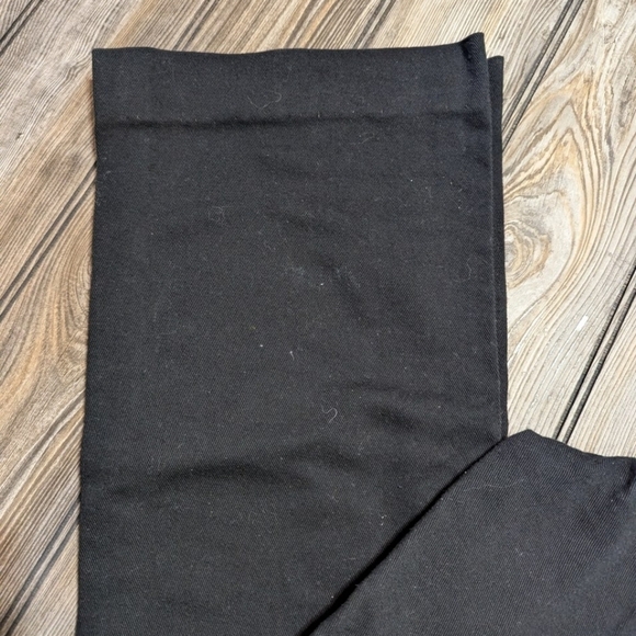 South Pole size 9 black denim with gold stitching in excellent condition, hemmed - Picture 5 of 13